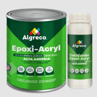 Pintura Epóxica Base Agua Epoxi-acryl Blanco X Galon Pintura Epóxica Base Agua Epoxi-acryl Blanco X Galon